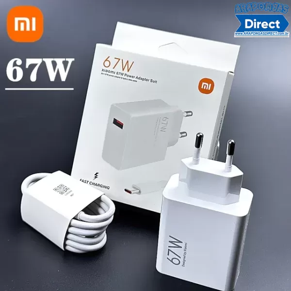 Carregador Xiaomi 67W power adapter