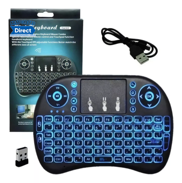 Mini Teclado Bluetooth - Controle TV