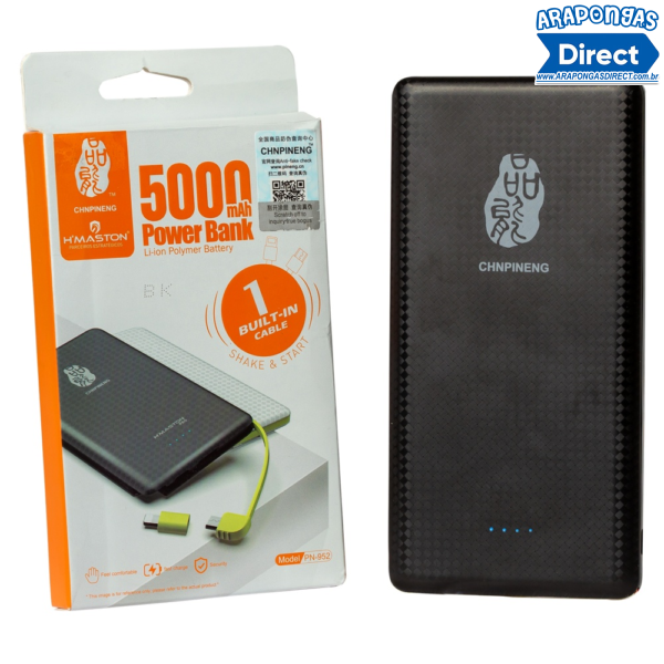 Carregador Power Bank Hmaston Bateria Portátil 5000mah