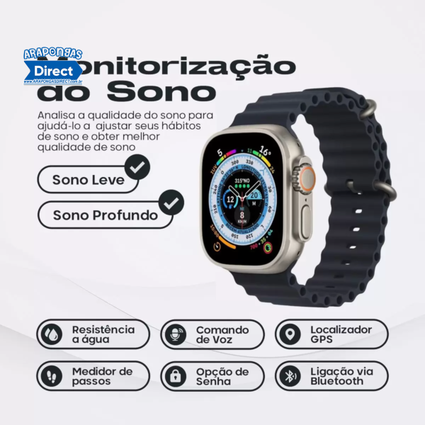 Relogio Smart watch W68+ Ultra Series 8 - Image 5