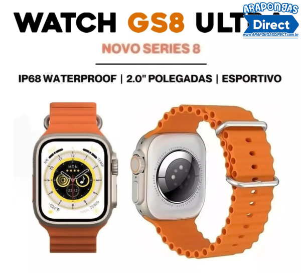 Relógio Smartwatch Gs8 Ultra Nfc Series 8 - Image 3