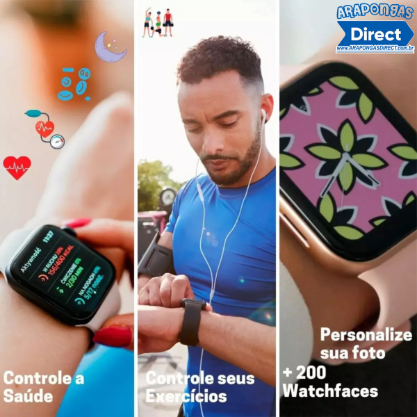 Relógio Smartwatch Gs8 Ultra Nfc Series 8 - Image 5