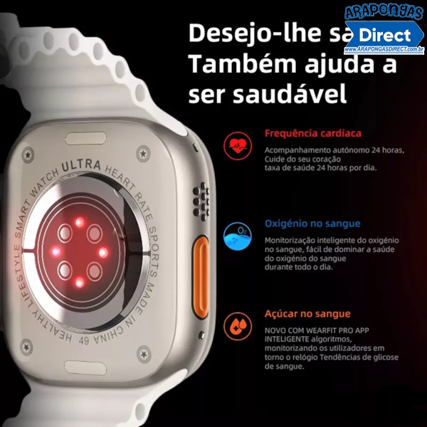 Relógio Smartwatch Gs8 Ultra Nfc Series 8 - Image 8