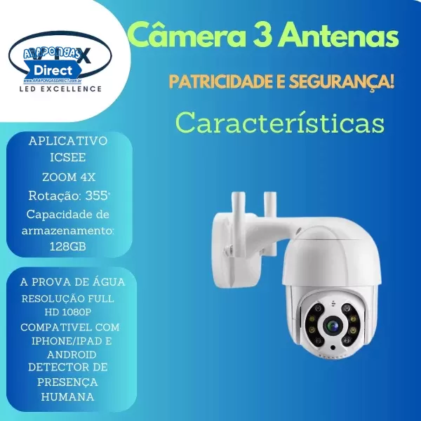 Camera IP wifi externa ICSEEb - Image 2