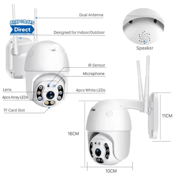 Camera IP wifi externa Yousse - Image 3