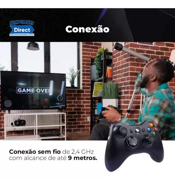 Controle Xbox 360 sem fio - Image 2