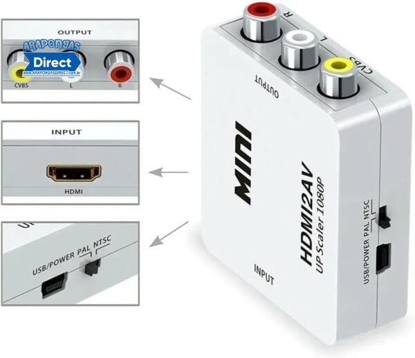 Conversor HDMI - AV - Image 2