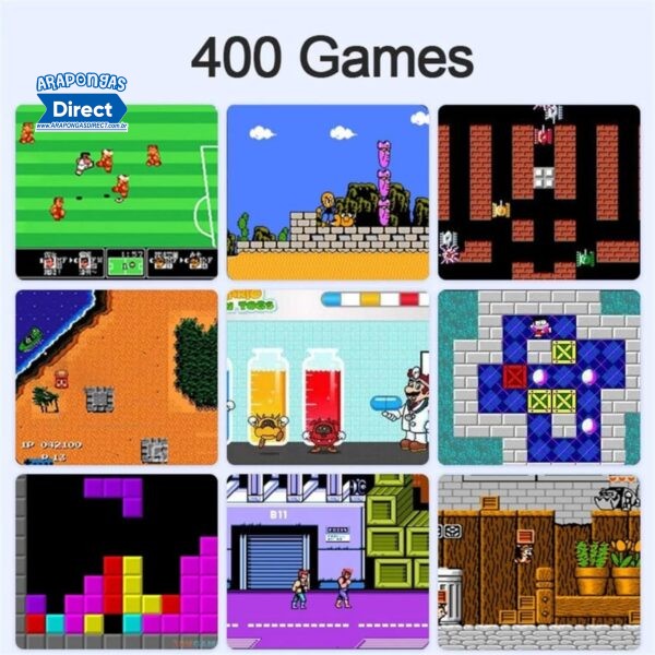 Game Box Sup 400 C/ 2 controles - Image 2