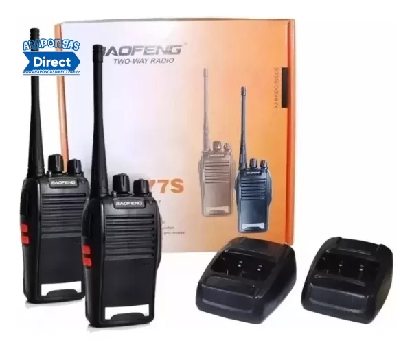 Rádios Comunicador Baofeng Walktalk Bf-777s