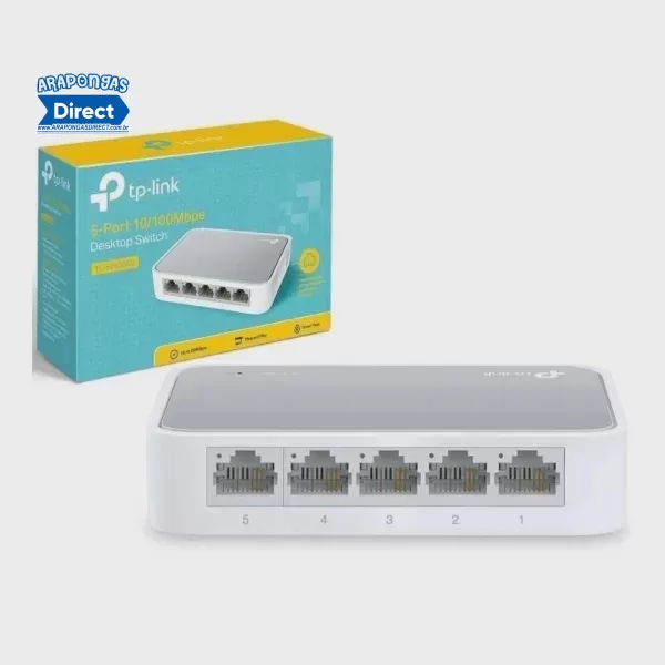 Switch 5 PORTAS 10/100MBPS - TP LINK