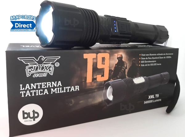 Lanterna Tática T9 5400000 Lumens - Image 2