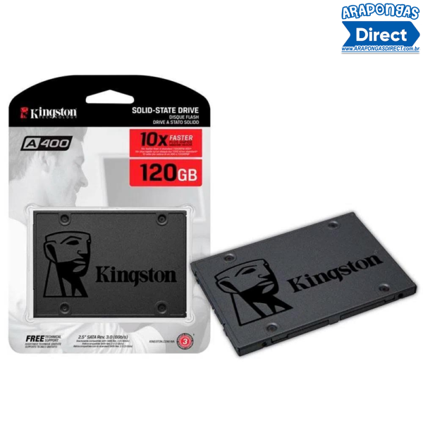 SSD Kingston, A400, 120GB, SATA III