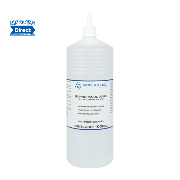 Álcool Isopropílico Isopropanol 99,8% - 250ml/500ml/1L - Image 2